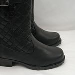Trotters Blizzard III Women's Boots Size 6W Black Quilted Western Cowgirl Photo 2