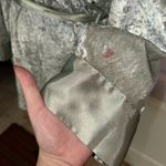 Victoria's Secret 90s VTG LIGHT GREEN CRUSHED VELVET SATIN ROBE Photo 4