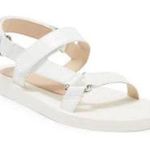 Stuart Weitzman NWOT Vail Croc-effect Leather Slingback Sandals Photo 1