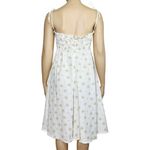 House Of CB Christabel Floral Shirred Midi Dress, Ivory, L+ Photo 12