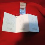 Chicos Reversible Travel Wrap-One Size-4 Way Wear-Lightweight-Red-Burgundy-NEW Photo 10