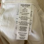 Good American NEW Classic Cut-Off Short White Size 12 Jean Stretch Fringe NWT Photo 9