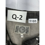 Womans Crest Jeans Denim Trucker Jacket 2 XL Black Size XXL Photo 2