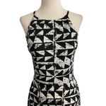 Bar III 3 Women Size Medium Fit & Flare Dress Black White (22-994P) Photo 2