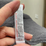 Free People FP Beach Charcoal Oversized Malibu Solid Surf Pullover Sweater Size Large Photo 5