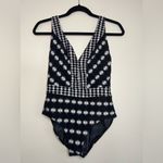 Sea Level Australia Black White Geometric One Piece Swimsuit Size 6 Photo 3