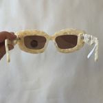 Anthropologie I-SEA Airen Sun Embellished Polarized Sunglasses Pearl  NEW NWT Photo 9