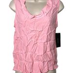 ZARA Basic New Top Pink Sleeveless Scoop Neck size XS Photo 0