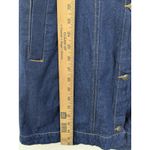 Women's Collared Denim Mini Dress Photo 5