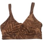 Aerie Offline by Sports Bra Women's Large Brown Real Me Medium Support Stretch Photo 0