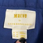 Maeve  by Anthropologie size 10 tweed pencil skirt lined fringed hem zips up back Photo 10