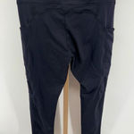 PINK - Victoria's Secret Victoria’s Secret PINK active black pants with pockets size large Photo 0