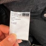 Uniqlo NWOT Dark Gray High Rise Denim Jean Shorts Size 27 Small Photo 6