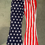 Boutique Pants, Women’s Large, American Flag Pants Multiple Photo 0