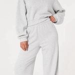 Hollister  grey ultra high rise wide leg sweatpants (long length) Photo 0