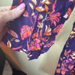 BeachLunchLounge  XL Dress Floral Print 3/4‎ Sleeve Boho Relaxed Fit Photo 3