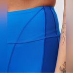 Ivy Park  Adidas Mesh Panel 7/8 Legging Blue Womens Small Athletic Photo 3