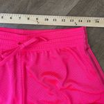 Nike  Dri Fit Drawstring Pull On Shorts Hot Pink High Rise ~ 7in Inseam Size S Photo 8