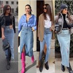 ZARA DAENIM maxi skirt Photo 7