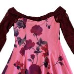 Kimchi Blue Urban Outfitters  Sydney Pink Floral Off The Shoulder Mini Dress M Photo 7