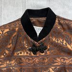 Jessica Howard Vintage Brown and Black Evening Jacket Photo 7