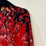 Anthropologie Floreat Annalisa Red Floral Cocoon Kimono One Size NWT Photo 8