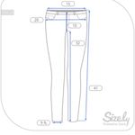 Arden B  Black Satin High Rise Waist Pants 4 Photo 7