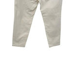 Eileen Fisher Textured Cream Skinny Ankle Jeans Organic Cotton Size 14 Photo 8