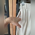 Z Supply  linen pants wide leg Farrah Sandstone beige high rise Photo 5