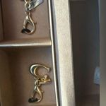 Coach Authentic Leather glitter stars wristlet and 2 charms set in box š Photo 2