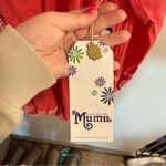 Show Me Your Mumu NWT Claudine Embroidered Tunic Top Dress Coral Pink Boho XS Photo 7