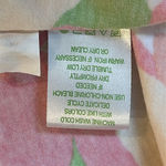 Lilly Pulitzer  Neon Floral Shirt Sleeve Cotton T-Shirt Dress Size Medium Photo 8