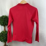 The North Face  Pink Long Sleeve Zip Neck Athletic Top M Photo 1