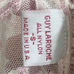 Guy Laroche Pink and White Lace Garment vintage Photo 2