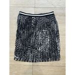 Oiselle Moiselle womens Black White Mesh skirt size‎ 40 US4 black A-line lined Photo 2