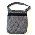 Lug Skipper Crossbody Bag Purse RFID Travel Grey Small Zip Quilted‎ Adjustable Photo 4