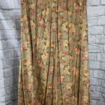 Susan Bristol Casuals floral print maxi skirt with elastic waistband sz XL Photo 1