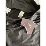 Ava & Viv Women's Plus Bike Shorts Black High Rise Liquid Shine Sharkskin 2X Photo 4