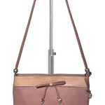 Brighton Y2K “Darlene” Shoulder Bag Pink Leather Silver Hearts Photo 0