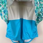 Lands' End  Womens Large D Chlorine Resistant V-neck Fauxkini One Piece Swimsuit Photo 2