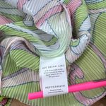 Peppermayo  Soho Chic Shirt Dress Retro Swirl pink green NWT Size 2 US Photo 6