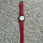 Geneva Platinum women’s vintage red/silver crystal adjustable bracelet‎ watch Red Photo 7