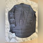 Topshop NWT Oversized Grey button down shirt Size 4 Photo 8