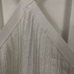 ZARA White Cable Knit Cross Neck Halter Dress Small Photo 4