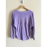 Victoria's Secret  Pink Purple TERRY VARSITY BEACH OVERSIZE TOP SHIRT XS 90s‎ Y2K Photo 1
