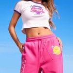Poppi 3X Pink Forever Soda x Target Icon Graphic Jogger sweatpants D1 Photo 7