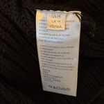 Free People Easy Street Crop Pullover Black Funnel Neck Sweater Dolman Medium Photo 3