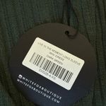 White Fox Boutique White Fox Mini Dress Long Sleeves  Live In The Moment Size XS Green Photo 2