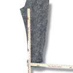 Anthropologie  Tiny Pants L Black White Print‎ Cotton Boho Cuffed Cropped Photo 4