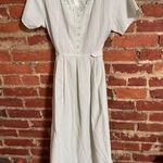 🍵 gingham dress 🍵 White Size M Photo 5